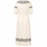 Sylvester by Kate Sylvester Ric Rac Dress - Chalk