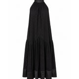 Trelise Cooper “Back On Track” Dress - Black Cotton Eyelet