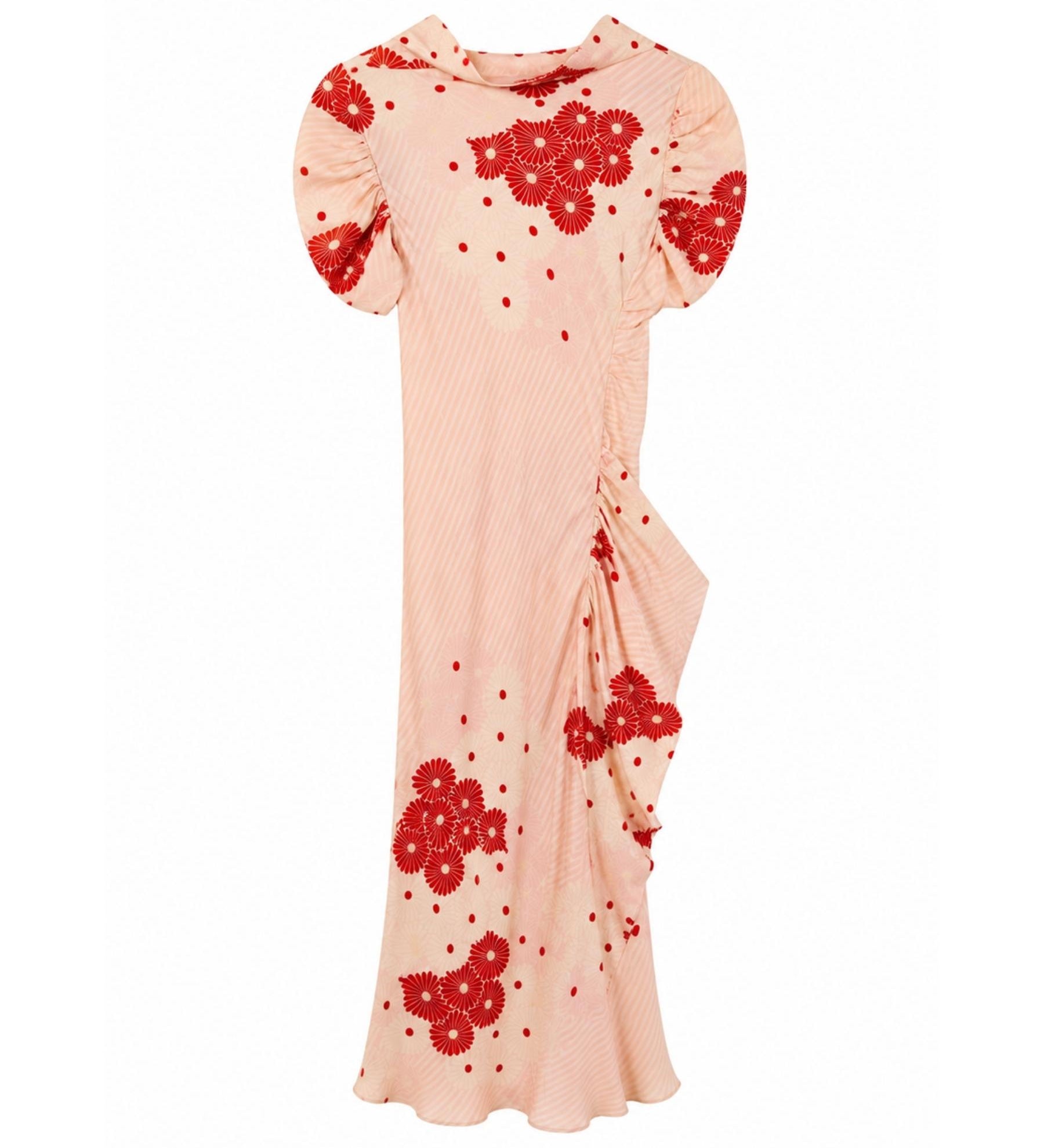 Trelise Cooper Blush Bloom Draped Dress