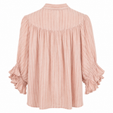 Karen Walker Stripe Cotton Blouse