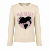 GANNI Logo Knit Jumper