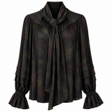 Karen Walker Organic Cotton Botanical Blouse