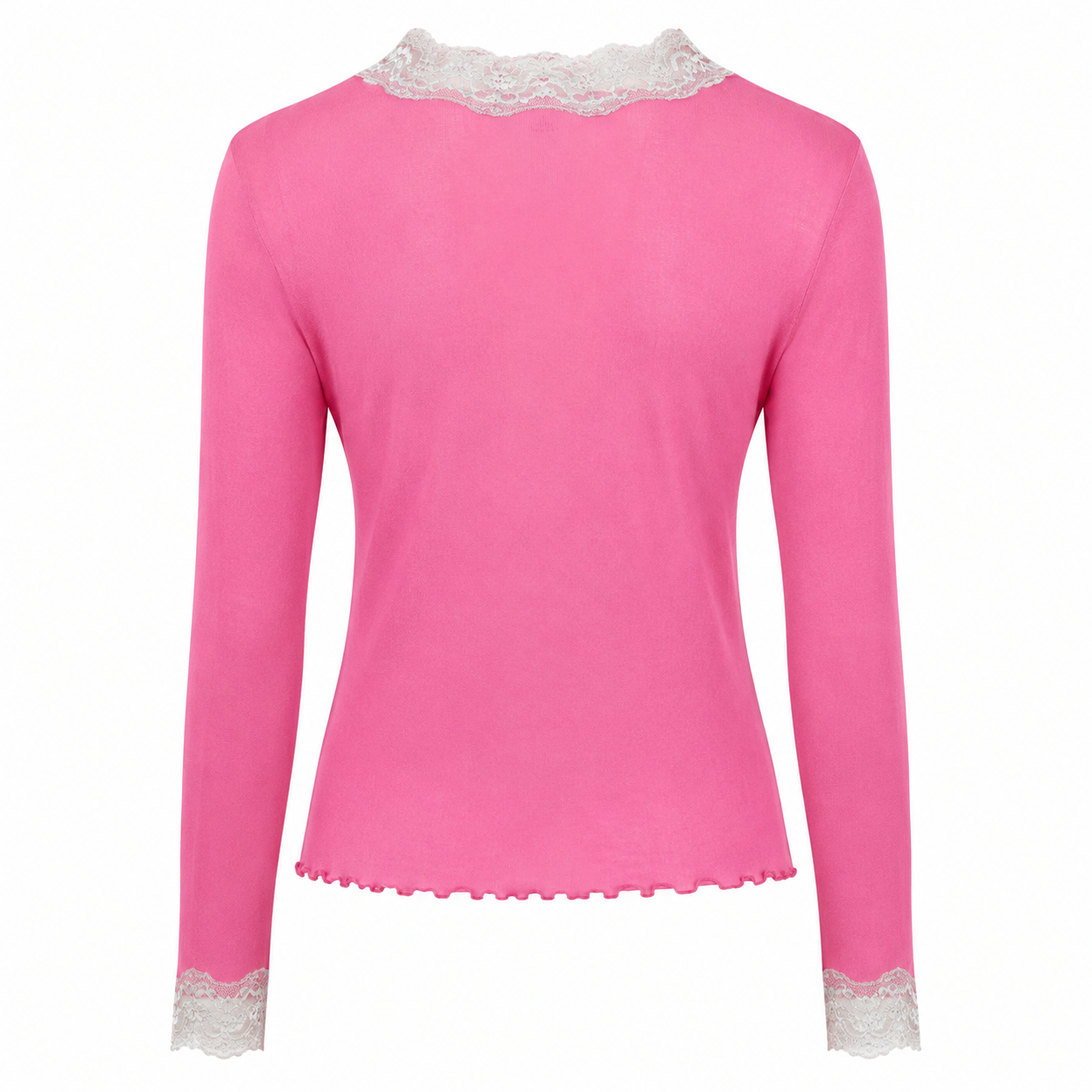 Trelise Cooper Pink Lace Trim Top