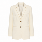 Zara Cream Tailored Blazer 