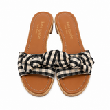 Kate Spade New York Plaid Bow Slides