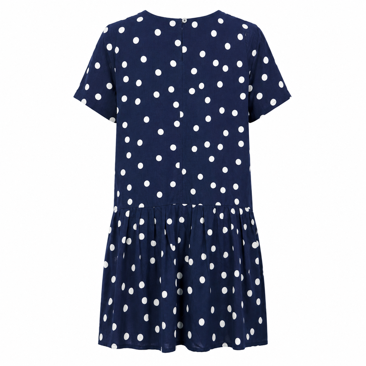 Twenty-Seven Names “A Soft Spot for Navy” Polka Dot Dress