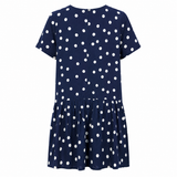Twenty-Seven Names “A Soft Spot for Navy” Polka Dot Dress