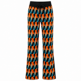 La DoubleJ Geometric Knit Pants