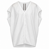 Rick Owens Milk White Oversized Top