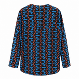 Marni Geometric Print Long Sleeve Top