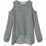 Sass & Bide “My Greatest Story” Cold-Shoulder Top