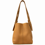 Oroton Tan Leather Shoulder Bag