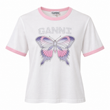 GANNI Butterfly T-Shirt