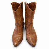 Ivylee Brown Leather Western Boots