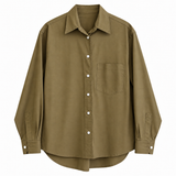 Frankie Shop Oversized Shirt – Olive