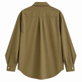 Frankie Shop Oversized Shirt – Olive