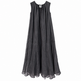 COS Black & Grey Tie-Dye Maxi Dress