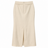Maggie Marilyn Ivory Merino Wool Maxi Skirt – Size 8