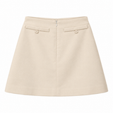Maggie Marilyn Ivory Merino Mini Skirt – Size 8
