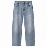 Stradivarius Rhinestone Wide Leg Jeans