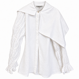 Karen Millen Pure Linen Statement Shirt – Size 14