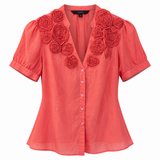 Coast Rosette Detail Blouse – Size 12
