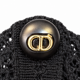 Christian Dior Black Lace Knit Cardigan – Size FR 38