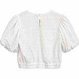 Karen Walker Hi There White Broderie Top