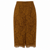 Zara Lace Midi Skirt