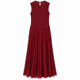 Maggie Marilyn Burgundy Cotton Maxi Dress – Size 12