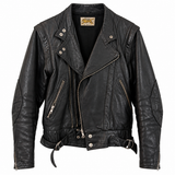 Vintage NZ Made Convertible Leather Biker Jacket – Small