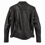 Vintage NZ Made Convertible Leather Biker Jacket – Small