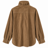 Isabel Marant Maldia Suede Leather Shirt – Bronze – Size 36