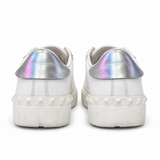 Valentino Garavani VLTN Metallic Leather Sneakers
