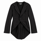 BLACK Comme des Garçons Hooded Tailcoat Jacket – XS