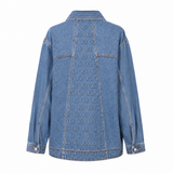 Aje “Nika” Logo Denim Shacket