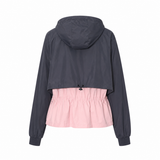 P.E Nation “Shelter” Colorblock Spray Jacket