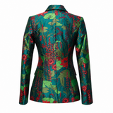 WORLD “Gattopardo” Floral Tailored Blazer