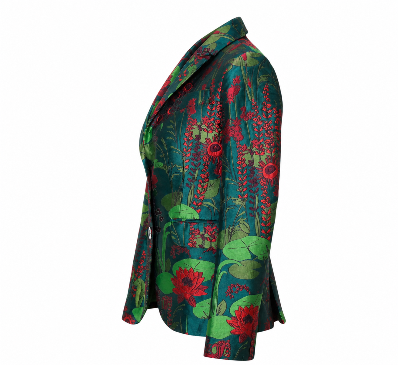 WORLD “Gattopardo” Floral Tailored Blazer