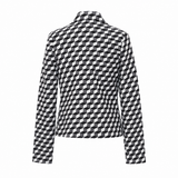 WORLD Geometric Cube Print Tailored Jacket