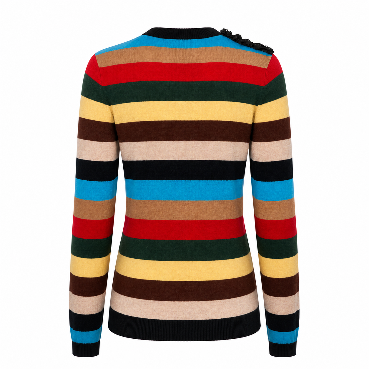Ganni Cashmere Striped Sweater