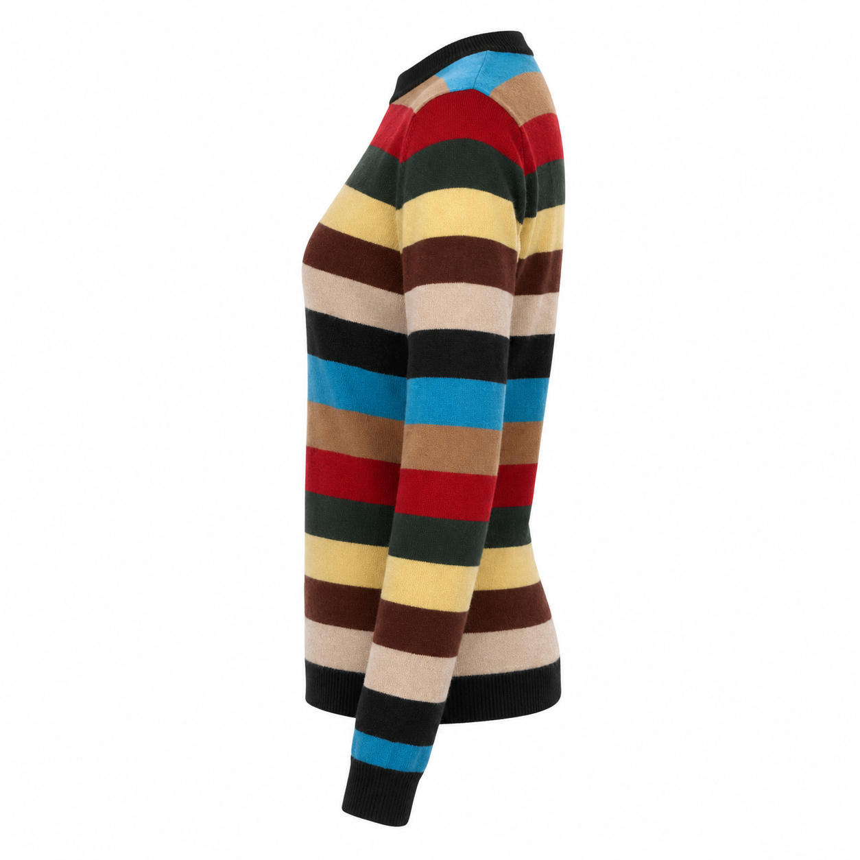 Ganni Cashmere Striped Sweater