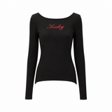 Frankies Bikinis x Bella Hadid “Theo” Knit Sweater –