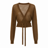 Lonely Label “Renee” Mohair Wrap Cardigan