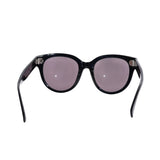 CELINE “Triomphe 01” Oval Sunglasses – Black