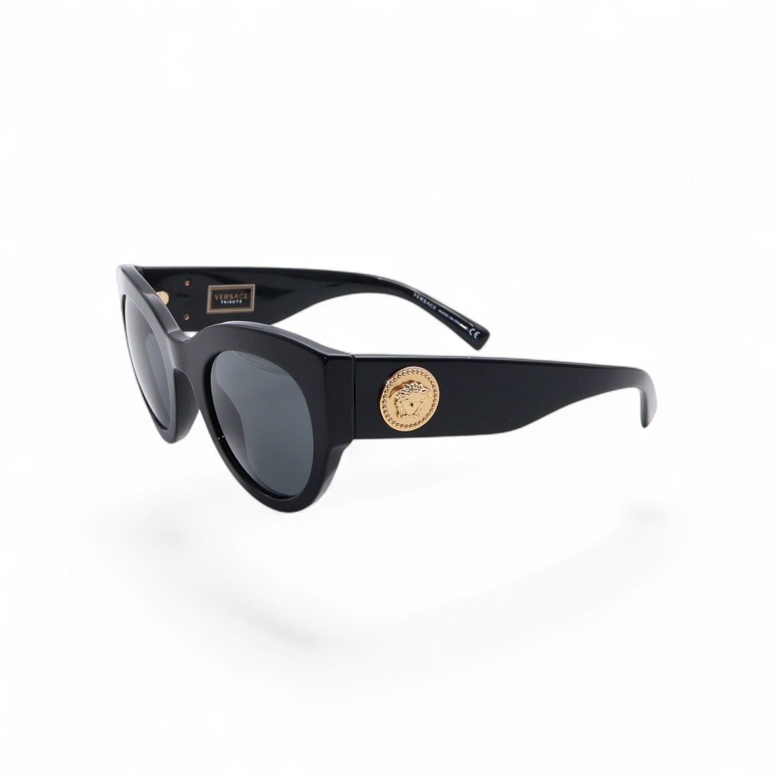 Versace Tribute Medusa Cat-Eye Sunglasses