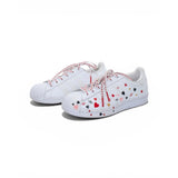Adidas Superstar Heart Print Sneakers