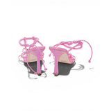 Aje Strappy Heeled Sandals with Gold Detail