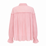 Aje Gauze Pintuck Blouse