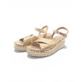 Carvela Gold Platform Sandals